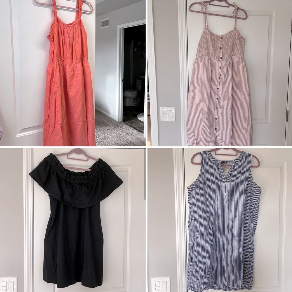 4 Bundle Dresses (size Large / 10)